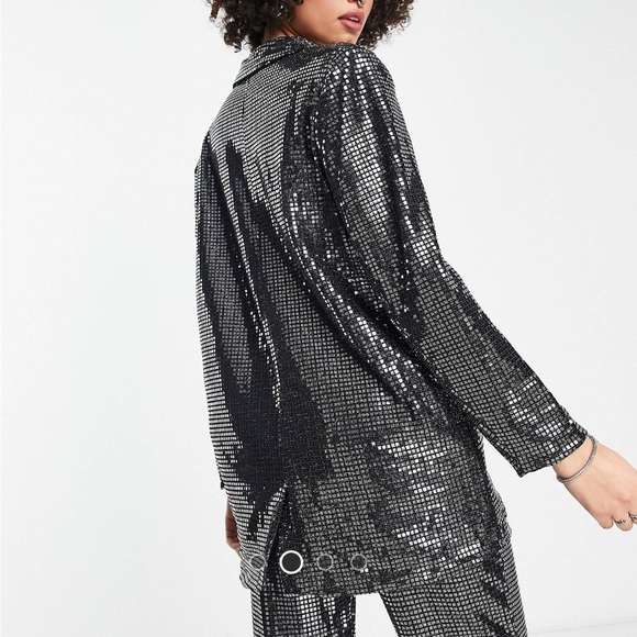 4th & Reckless sequin blazer from ASOS - Picture 2 of 3